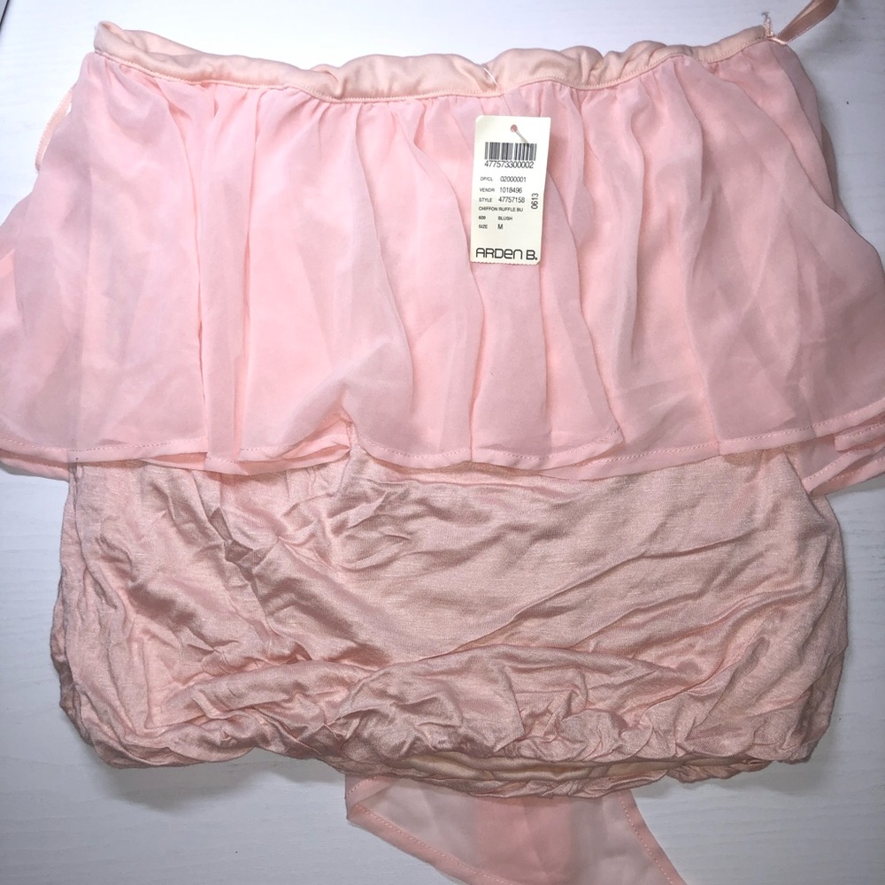 ⭐️ARDEN B - Layered Tube Top - Blush Pink - Medium